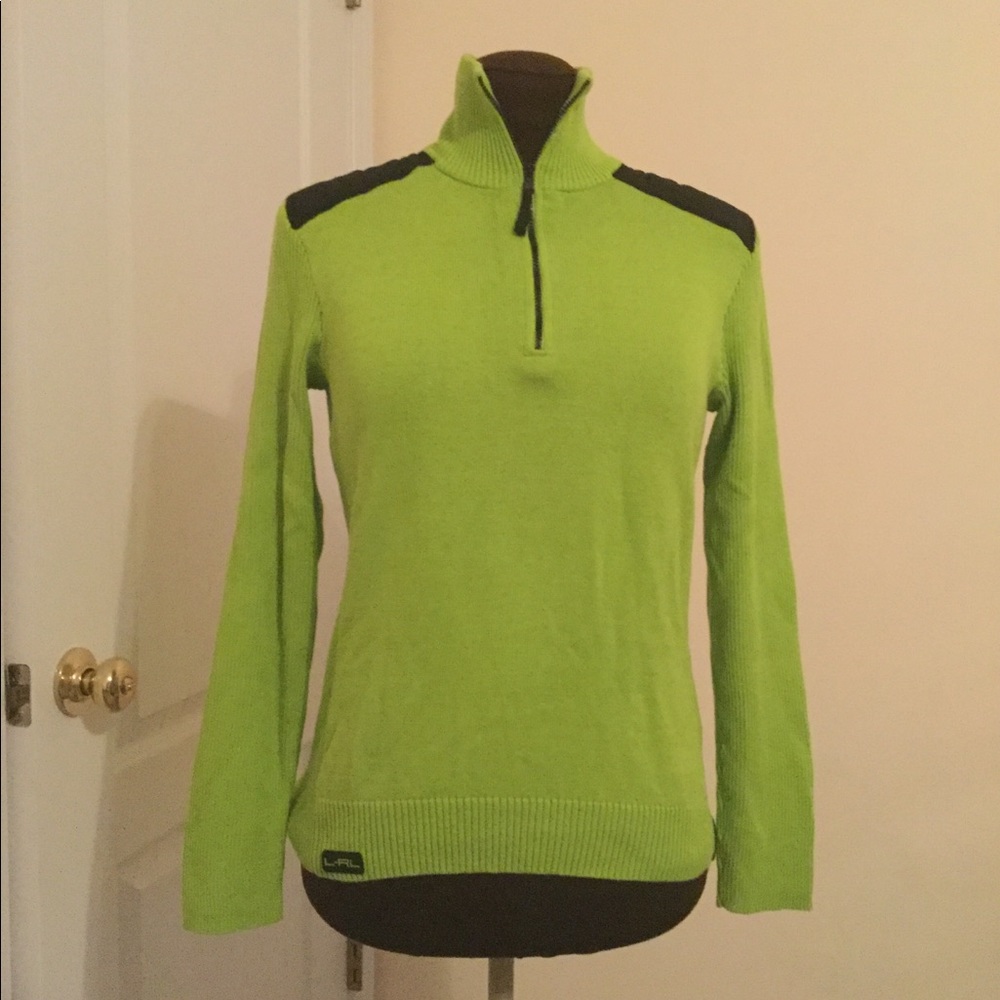 Ralph Lauren lime Green Sweater